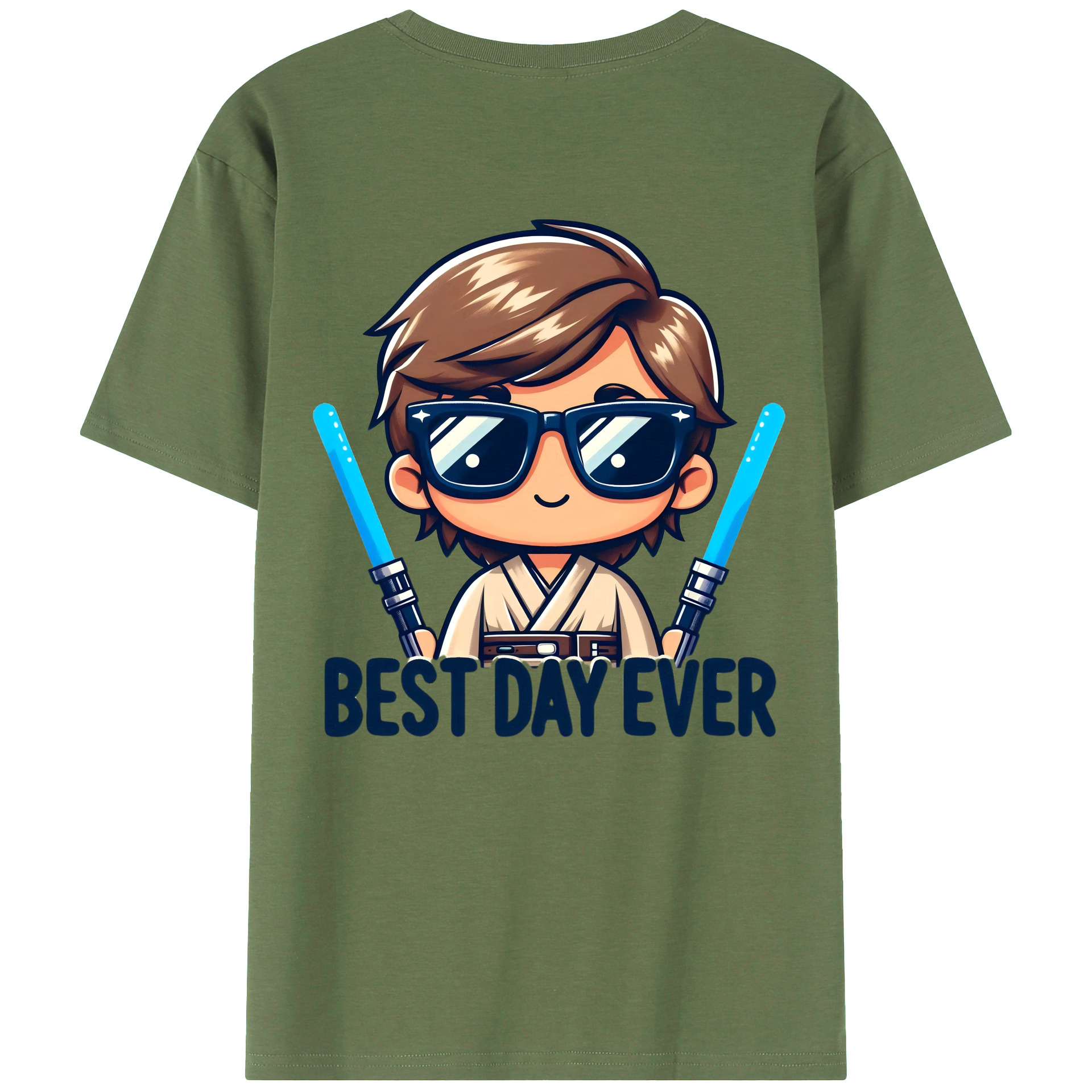 （画像用） スター・ウォーズ Star Wars 綿100％ メンズ半袖Tシャツ（バックプリント） 通気性